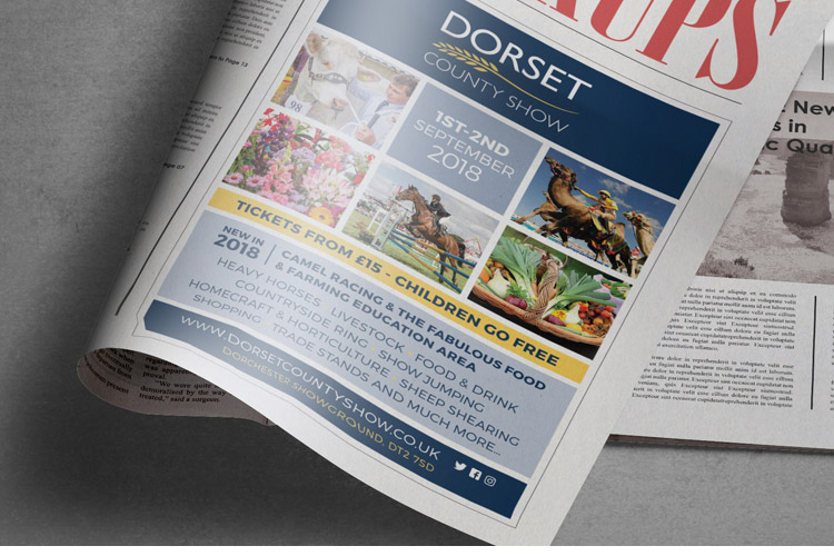 Dorset County Show Press Ad
