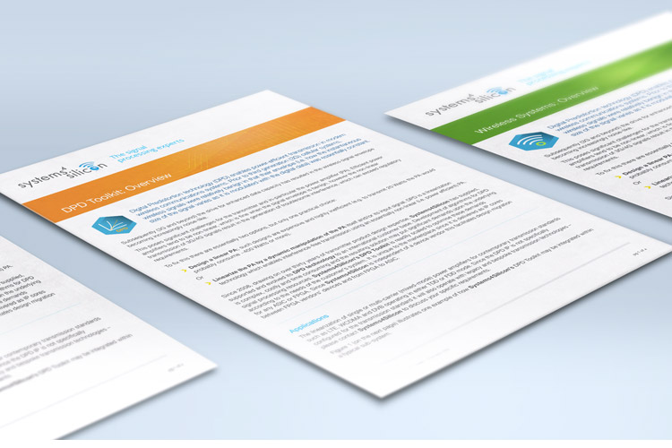 Systems4Silicon - product sheets